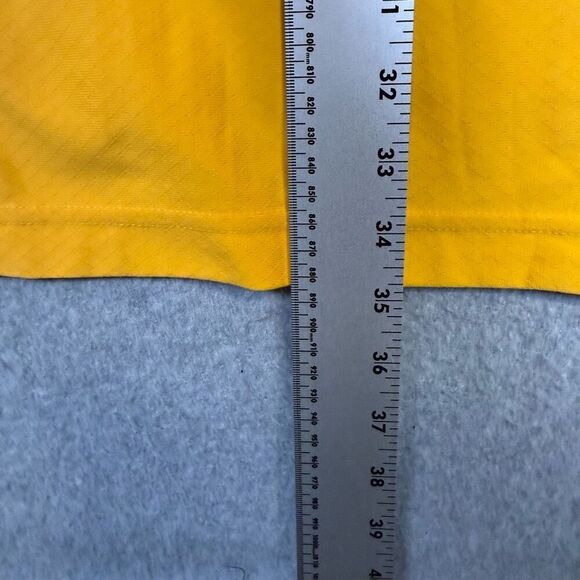 Vintage Nike Dri Fit University of California Yellow Men’s 3XL XXXL Polo Shirt - Picture 4 of 9